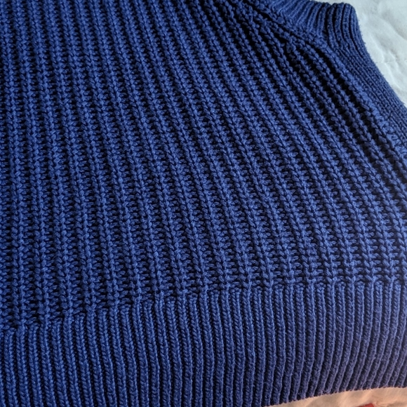 MO:VINT crochet top cobalt blue - Picture 3 of 3